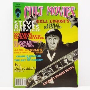 Cult Movies Magazine #18 1996 Bela Lugosi Mexican Vampires Karloff Jackie Chan